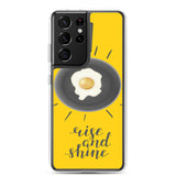 Motivational Samsung Mobile Case "Rise 7 Shine" Inspiring Samsung phone case