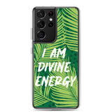 Samsung Mobile Case " I am Divine Energy" Positive Quote Phone Case