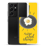 Motivational Samsung Mobile Case "Rise 7 Shine" Inspiring Samsung phone case