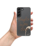 Samsung Mobile Case "thought Become Things"  Positive Quote Phone Case