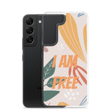 Samsung Mobile Case "I am FREE" Motivational Phone Case