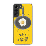 Motivational Samsung Mobile Case "Rise 7 Shine" Inspiring Samsung phone case