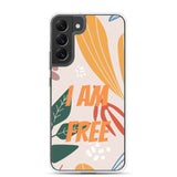 Samsung Mobile Case "I am FREE" Motivational Phone Case