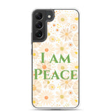 Samsung Mobile Case "I am Peace"  Affirmation Quote Samsung phone Case
