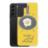 Motivational Samsung Mobile Case "Rise 7 Shine" Inspiring Samsung phone case