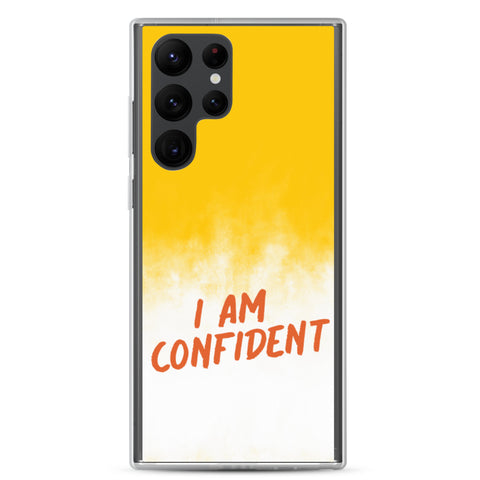 Samsung Mobile Case "I am Confident"  Samsung Galaxy phone case