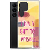 Samsung Mobile Case "I am a Gift to Myself" motivational Phone Case