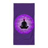 custom chakra Towel