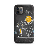 Motivational iPhone case , Durable Tough iPhone case "Joyous"