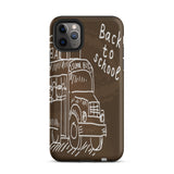 iPhone case, "Back to School" Durable Tough Mobile phone case