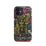 Sweet memory iPhone case Tough mobile phone case, Motivational iPhone Case "Champion"