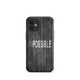 Inspirational iPhone Case , law of affirmation mobile phone case Tough iPhone case "I am Possible"