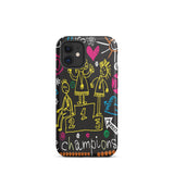 Sweet memory iPhone case Tough mobile phone case, Motivational iPhone Case "Champion"