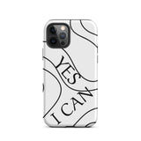 Tough iPhone Case, Law of Affirmation iPhone Case, Durable Crack proof iPhone  Case iPhone case "Yes I Can"