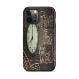 Motivational iPhone case Tough  hardwearing "Time for work"