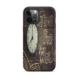 Motivational iPhone case Tough  hardwearing "Time for work"