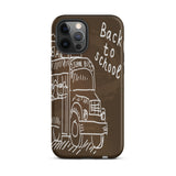 iPhone case, "Back to School" Durable Tough Mobile phone case