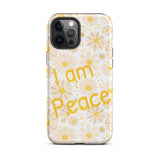 Motivational iPhone Case, Tough iPhone case " I am Peace" Law of Affirmation iPhone case, ,