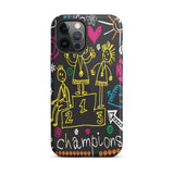 Sweet memory iPhone case Tough mobile phone case, Motivational iPhone Case "Champion"