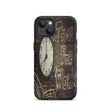 Motivational iPhone case Tough  hardwearing "Time for work"