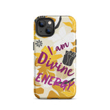 Affirmation Quote  iPhone Case , Motivational Mobile Case,  Tough iPhone case "I am Divine energy"