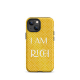 iPhone Case, Law of Affirmation Mobile case Durable Crack proof iPhone  Case iPhone case "I am Rich"