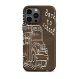 iPhone case, "Back to School" Durable Tough Mobile phone case