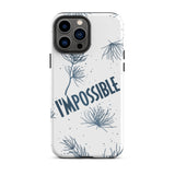 Motivational iPhone case, Law of Affirmation iPhone Case, Tough iPhone case "I am Possible"
