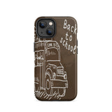 iPhone case, "Back to School" Durable Tough Mobile phone case