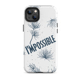 Motivational iPhone case, Law of Affirmation iPhone Case, Tough iPhone case "I am Possible"