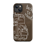 iPhone case, "Back to School" Durable Tough Mobile phone case