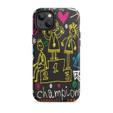 Sweet memory iPhone case Tough mobile phone case, Motivational iPhone Case "Champion"