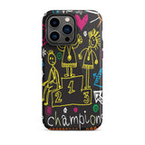 Sweet memory iPhone case Tough mobile phone case, Motivational iPhone Case "Champion"