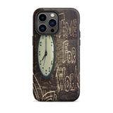 Motivational iPhone case Tough  hardwearing "Time for work"