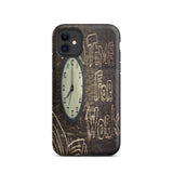 Motivational iPhone case Tough  hardwearing "Time for work"