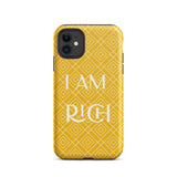 iPhone Case, Law of Affirmation Mobile case Durable Crack proof iPhone  Case iPhone case "I am Rich"