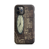 Motivational iPhone case Tough  hardwearing "Time for work"