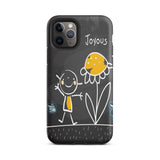 Motivational iPhone case , Durable Tough iPhone case "Joyous"