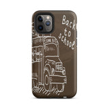 iPhone case, "Back to School" Durable Tough Mobile phone case