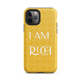 iPhone Case, Law of Affirmation Mobile case Durable Crack proof iPhone  Case iPhone case "I am Rich"