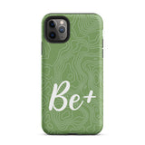 Tough iPhone case Durable Crack proof iPhone  Case "Be Positive" Moticational Mobile Case