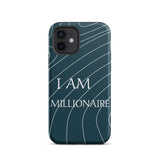 Durable Crack proof iPhone  Case iPhone Case, Law of Affirmation  Tough iPhone case " I am Millionaire"