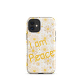 Motivational iPhone Case, Tough iPhone case " I am Peace" Law of Affirmation iPhone case, ,