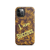 Positive quote iPhone Case, Motivational iPhone case, Tough iPhone case "I am Success"