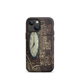 Motivational iPhone case Tough  hardwearing "Time for work"