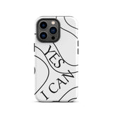 Tough iPhone Case, Law of Affirmation iPhone Case, Durable Crack proof iPhone  Case iPhone case "Yes I Can"