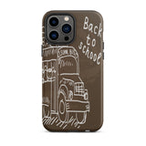 iPhone case, "Back to School" Durable Tough Mobile phone case