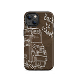 iPhone case, "Back to School" Durable Tough Mobile phone case