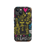 Sweet memory iPhone case Tough mobile phone case, Motivational iPhone Case "Champion"