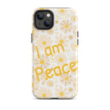 Motivational iPhone Case, Tough iPhone case " I am Peace" Law of Affirmation iPhone case, ,